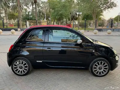 للبيع فيات 500c أسود كشف 3