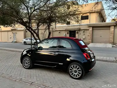 للبيع فيات 500c أسود كشف 0