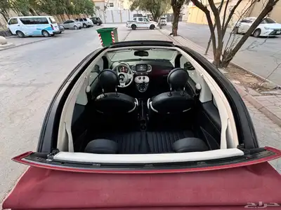 للبيع فيات 500c أسود كشف 8