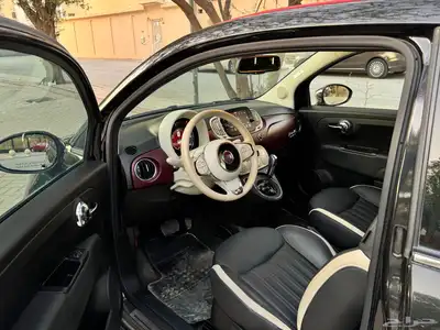 للبيع فيات 500c أسود كشف 5