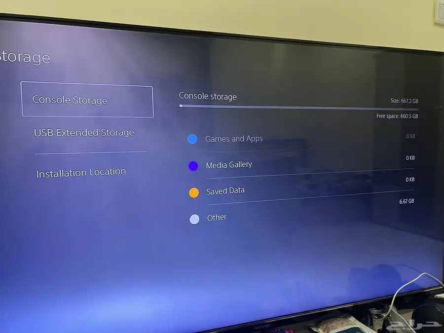 PS5 with disc 5