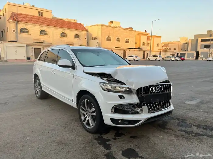 Audi Q7 (تم البيع (اودي مصدوم 4