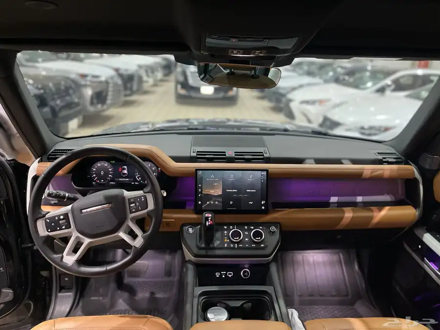 ديفندر HSE V6 2024 اسود-جملي 9
