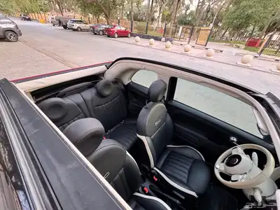 للبيع فيات 500c أسود كشف 7