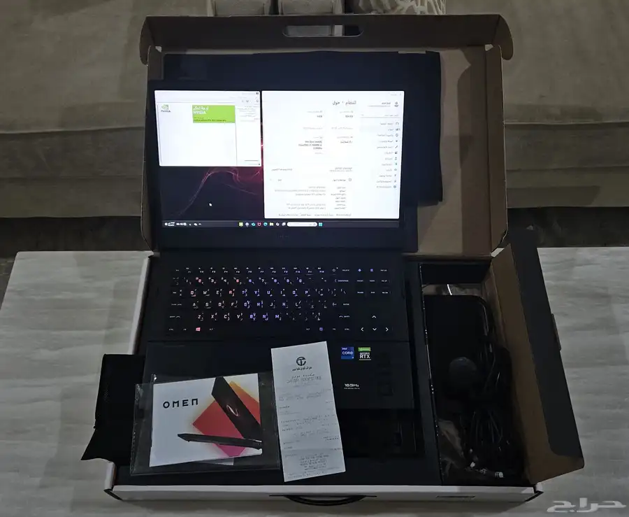 لابتوب قيمنق HP OMEN 16 نظيف للبيع 1