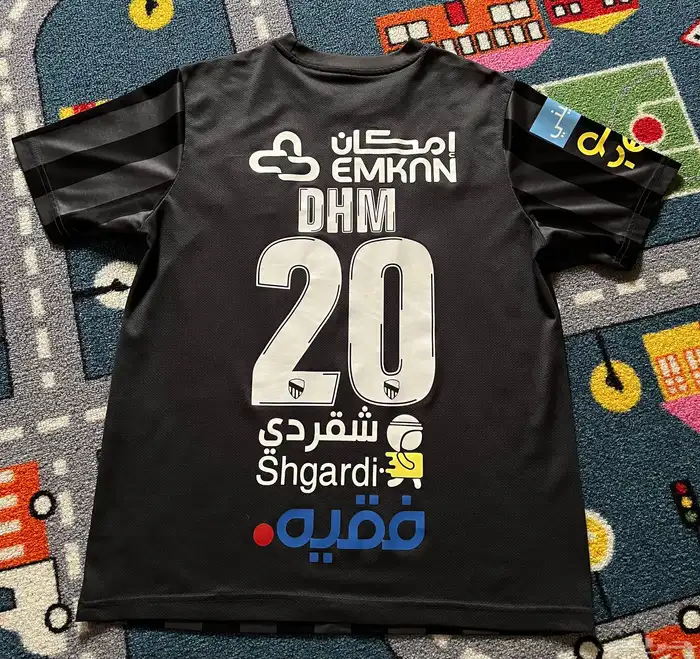 تي شيرت الاتحاد ( 2022 ) بطل الدوري مقاس L اللون اسود الأصلي 1