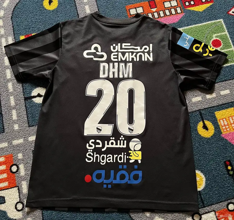 تي شيرت الاتحاد ( 2022 ) بطل الدوري مقاس L اللون اسود الأصلي 1