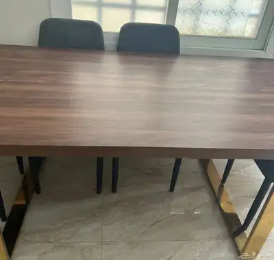 طاولة طعام مع 6 كراسي 0