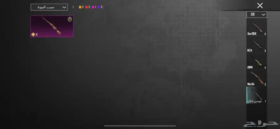 حساب ببجي للبيع 30