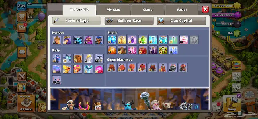كلاش اوف كلانس تاون 17 2