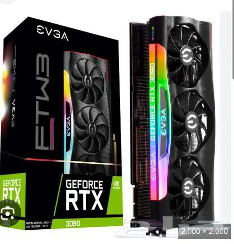 كارت شاشةRTX 3090 evga 0