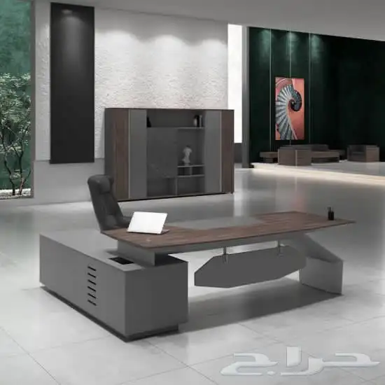 مودرن أحدث مكاتب كبيرة vip فخمة طقم اثاث مكتبي إدارة تركي 2