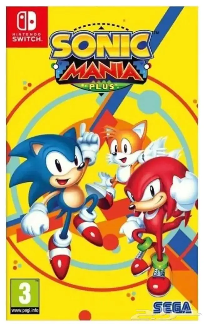 سونيك مانيا Sonic نينتندو سويتش للبدل 1