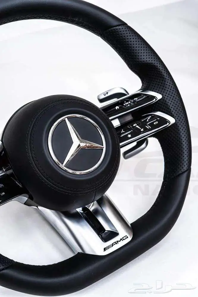 طارة جلد اسود AMG مرسيدس بنز 2