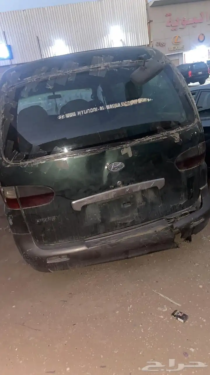 باص هواندي اتش ون للبيع تشليح صارحه لي سنين م شغلته 0