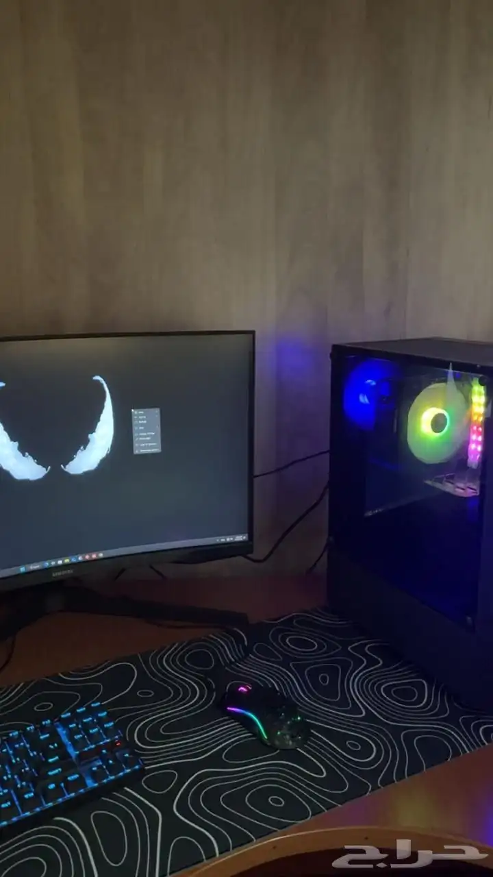 PC بي سي قيمنق 4060 شبه جديد 13