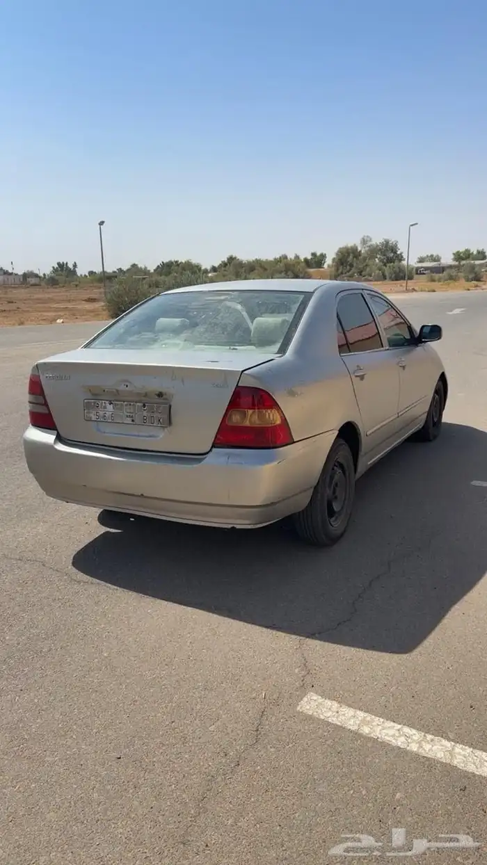 كورلا للبيع 2002 لوحة ثلاثية 1