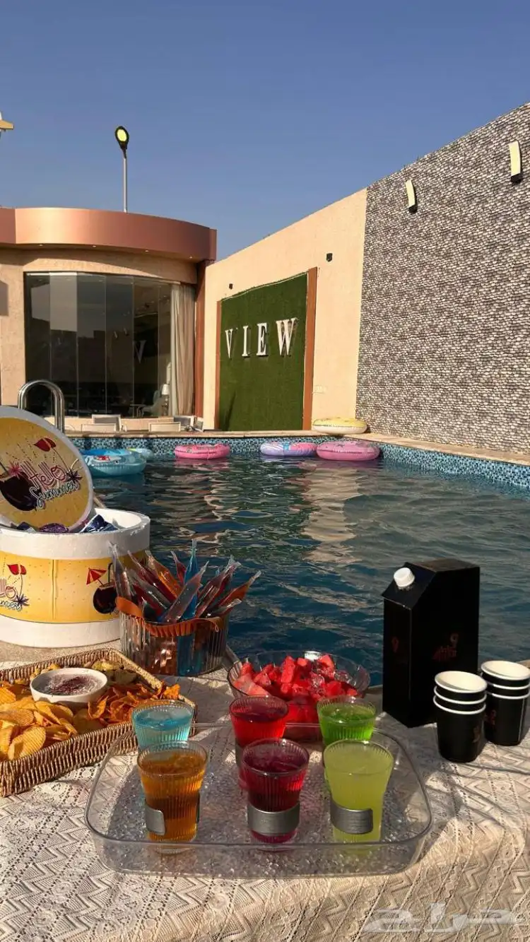 صيفك احلى مع شاليه الرياض 0