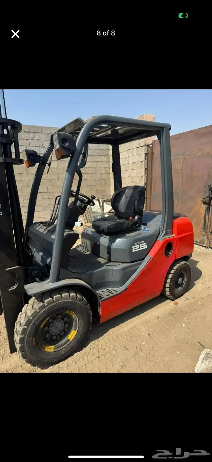 فورك لفت تايوتا 2.5 طن و 3 طن 6