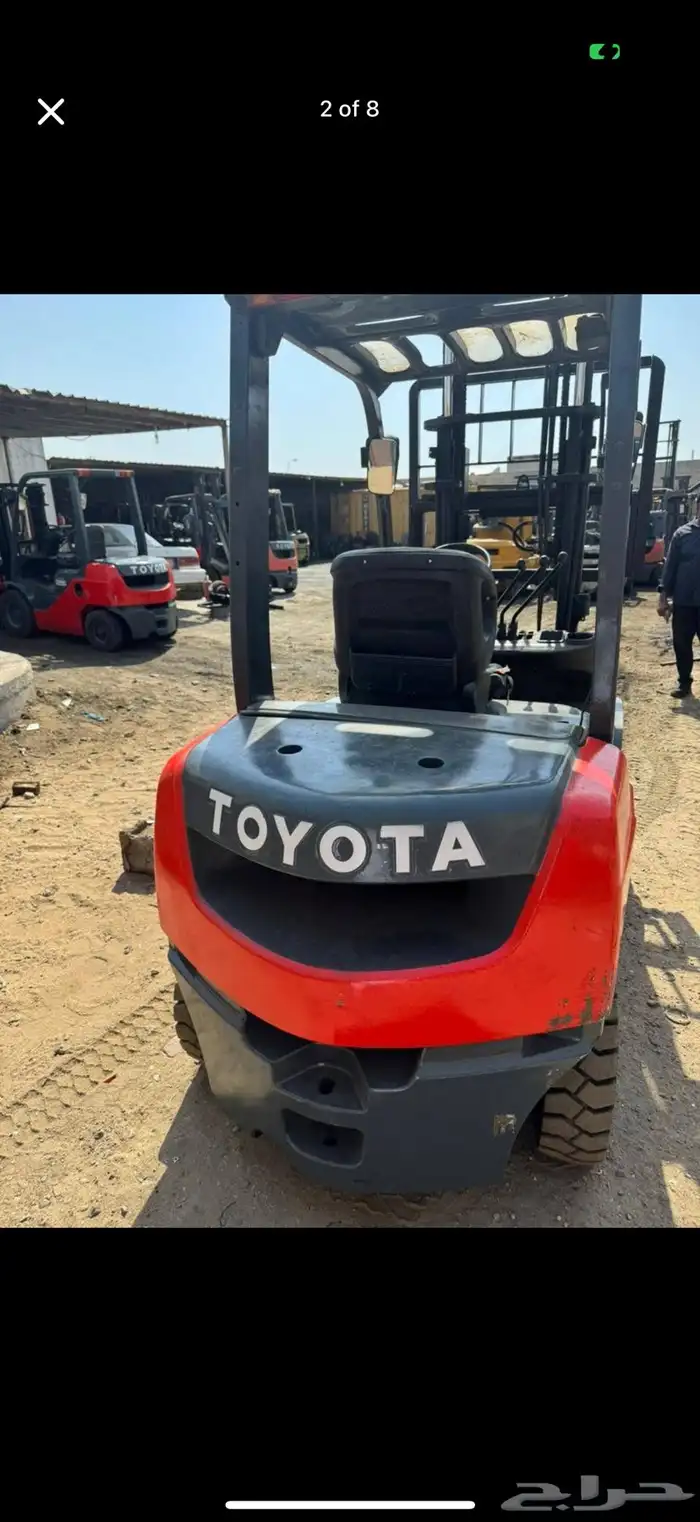 فورك لفت تايوتا 2.5 طن و 3 طن 1
