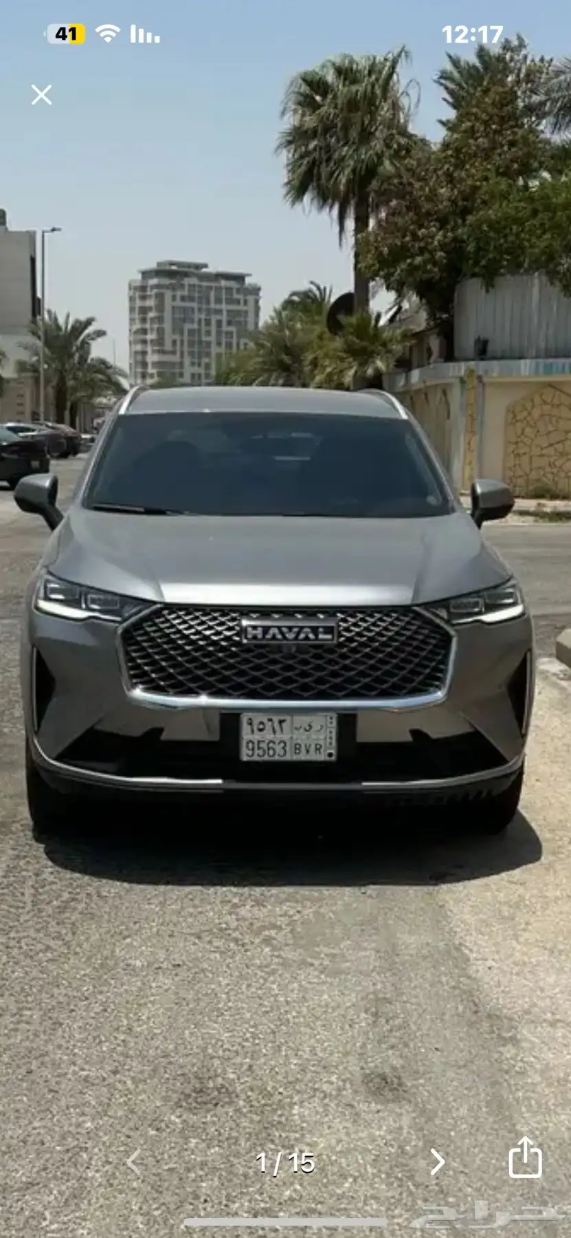 هافال h6 ستاندر 2025 رمادي شبه جديدة السعر 65000 نهائي 0