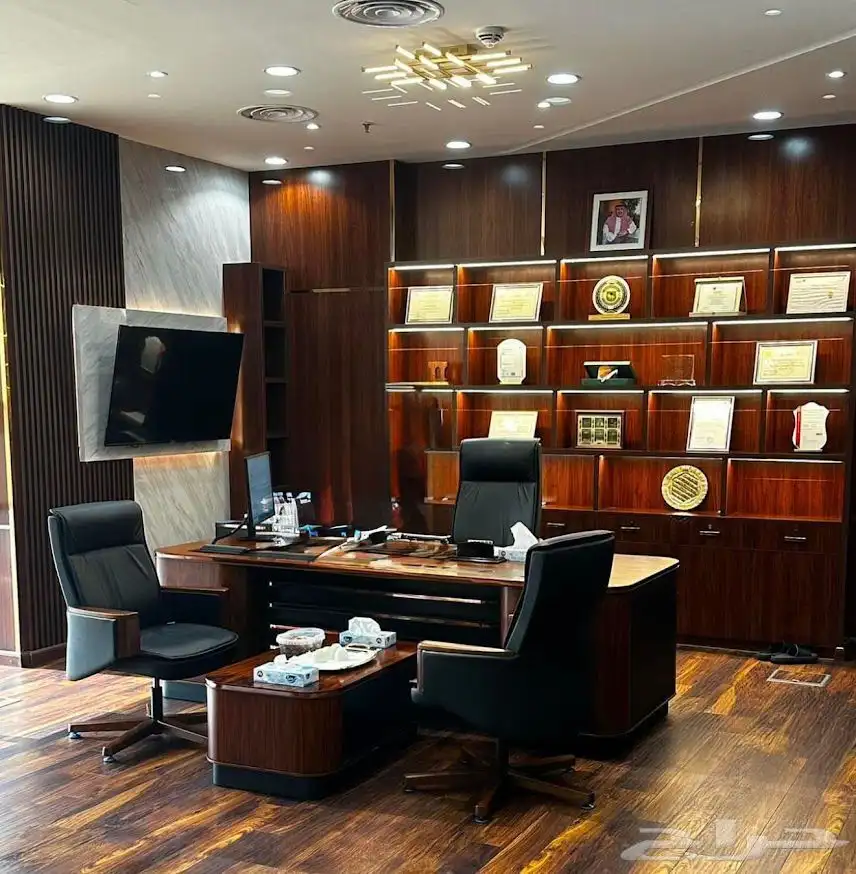 مودرن أحدث مكاتب كبيرة vip فخمة طقم اثاث مكتبي إدارة تركي 27