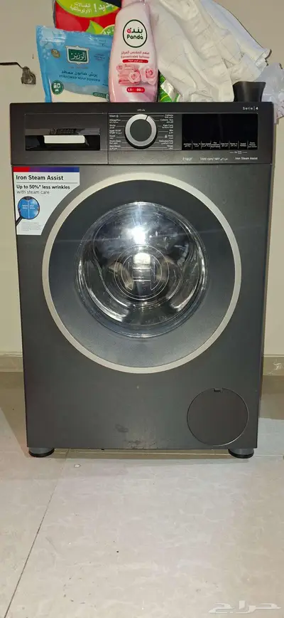 غسالة فل أتوماتيك Bosch 9 kg كالجديدة 0