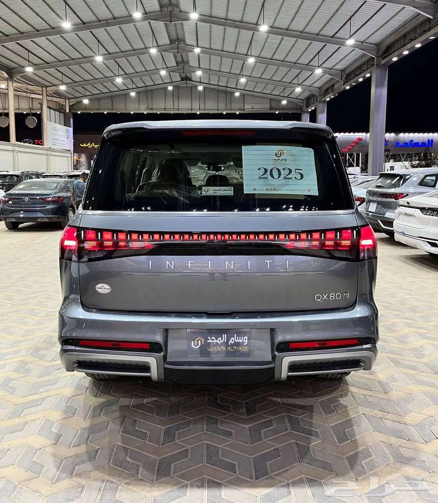 عرض خاص انفنتي SENSORY QX80 تيربو3.5 موديل 2025 بطاقه جمركيه 5