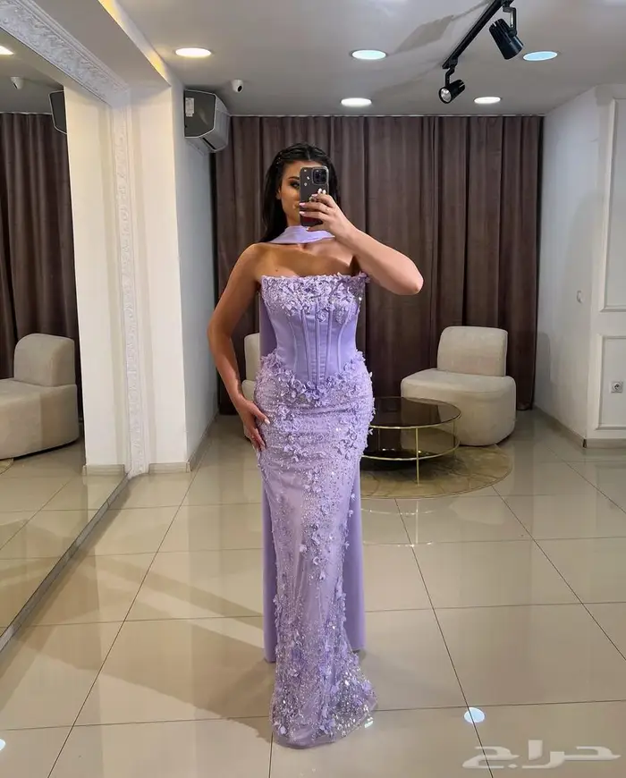 فساتين سهرة ناعمة توصيل لجميع المدن 54