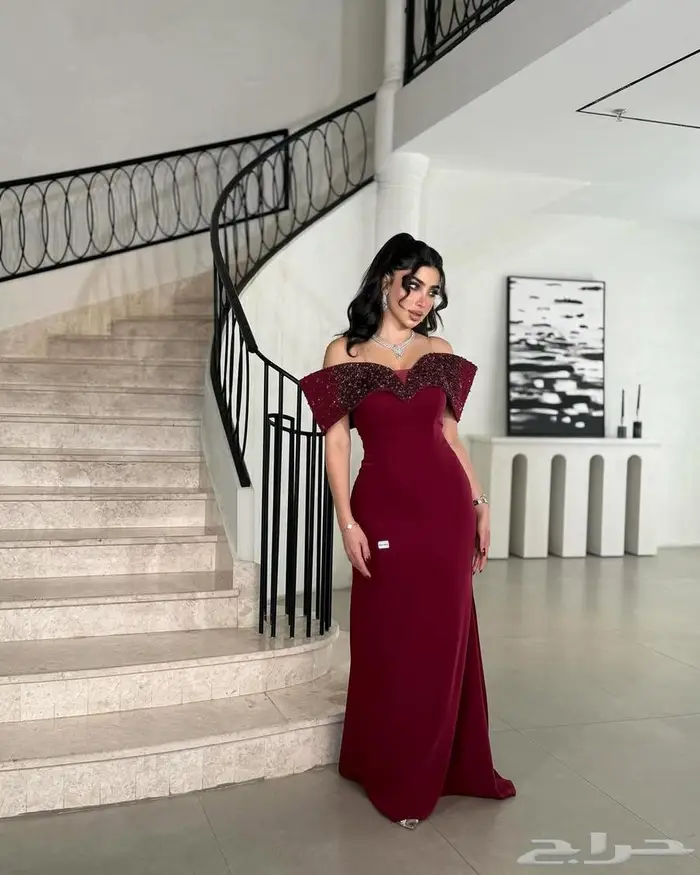 فساتين سهرة ناعمة توصيل لجميع المدن 22