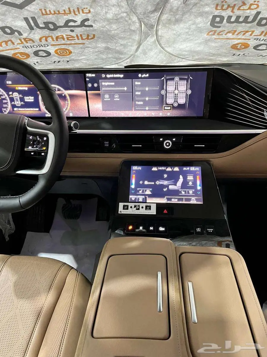 عرض خاص انفنتي SENSORY QX80 تيربو3.5 موديل 2025 بطاقه جمركيه 12