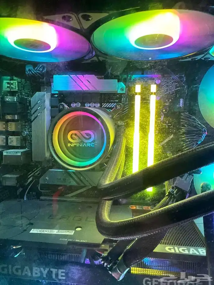 تجميعة i5-12400F   RTX 4060 Ti و RAM DDR5 32GB و SSD 2TB 3