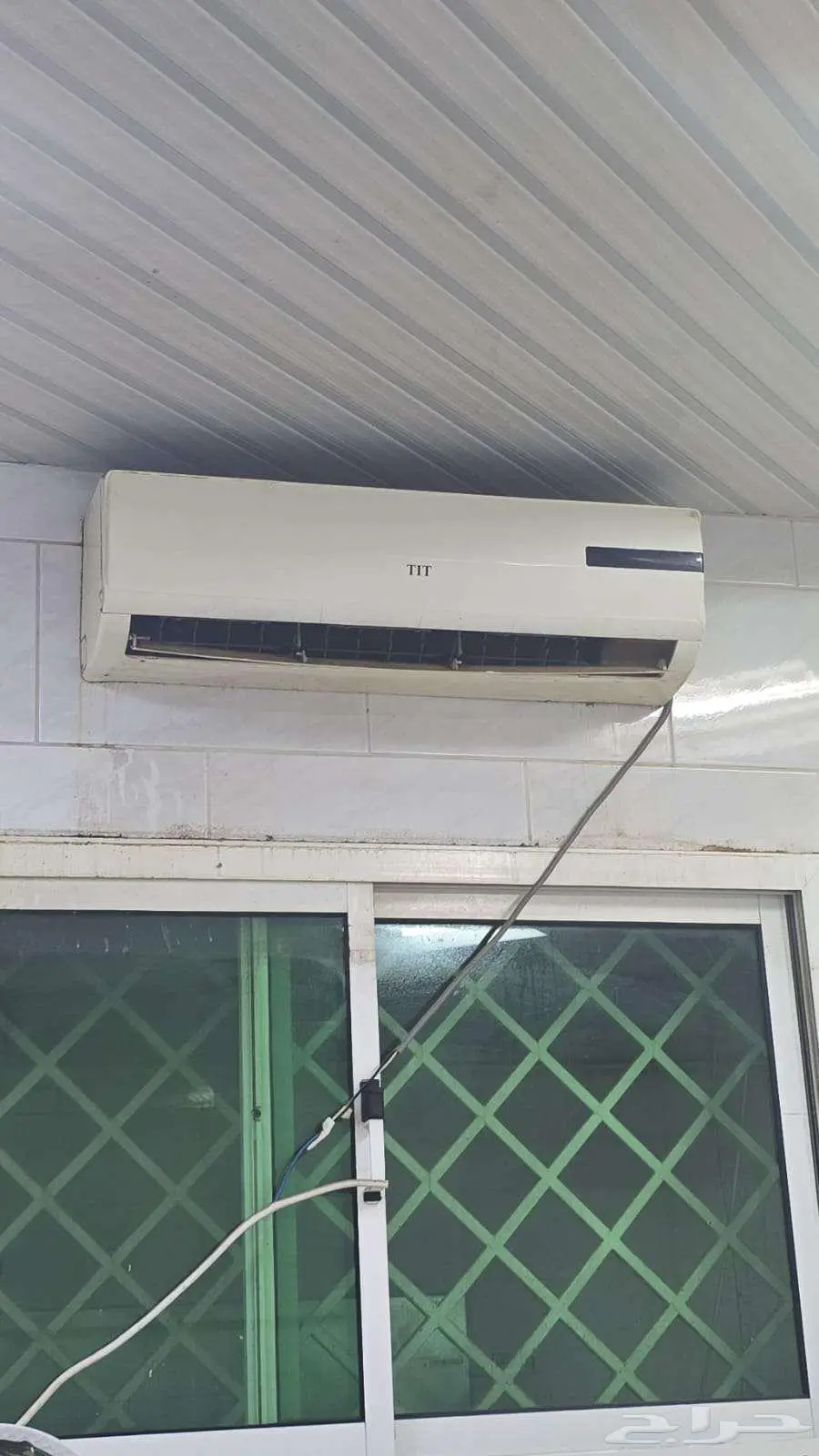 مكيف ماركة TIT بارد فقط شغال على الشرط 450 ريال 18 وحدة 0