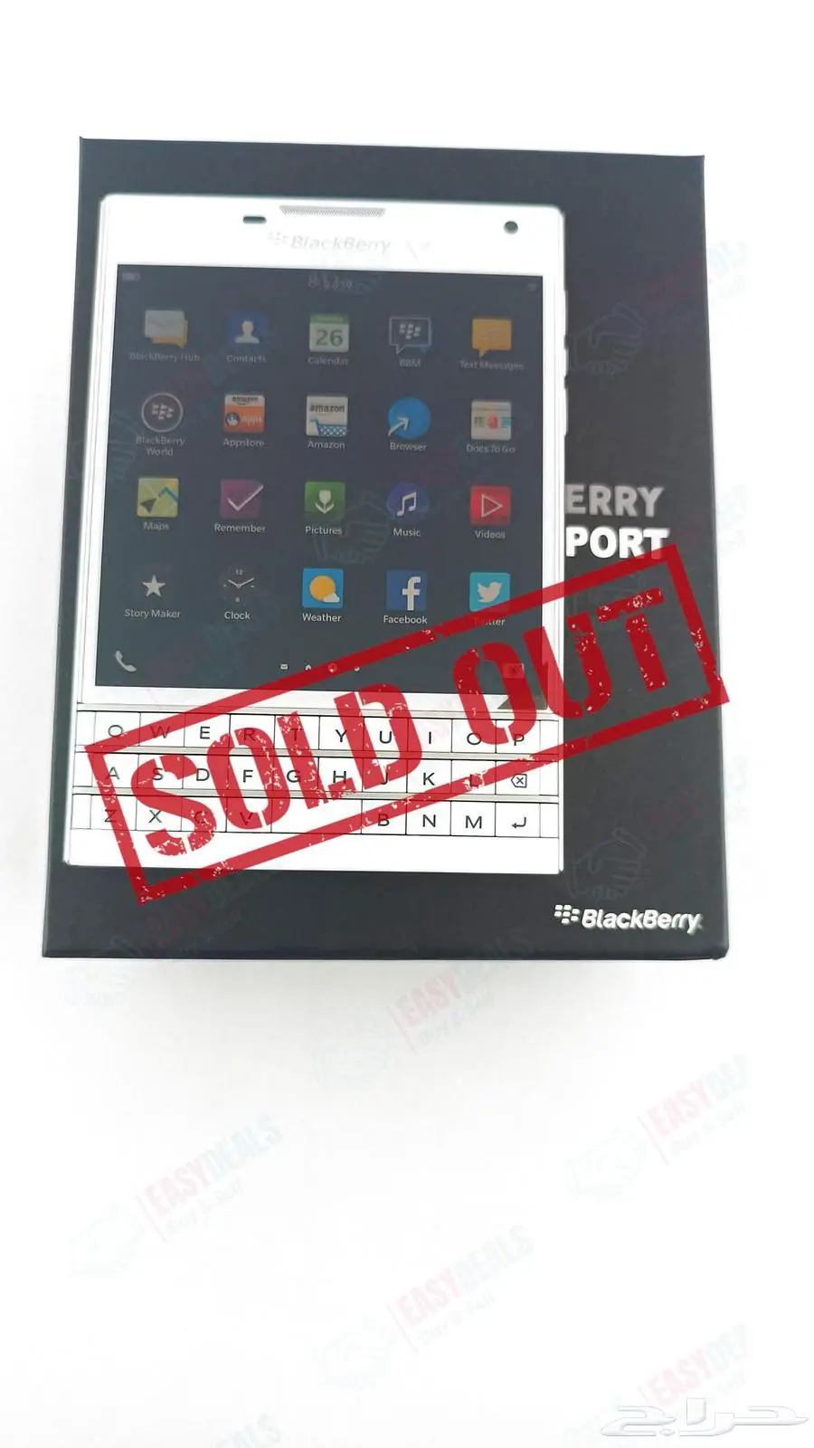 مباع - بلاك بيري باسبورت - Blackberry Passport 2