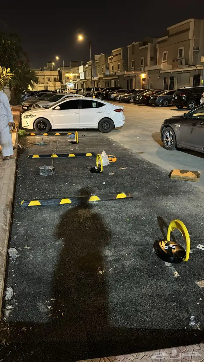 حاجز مواقف مانع للوقوف مصدات جهاز الباركينج 3