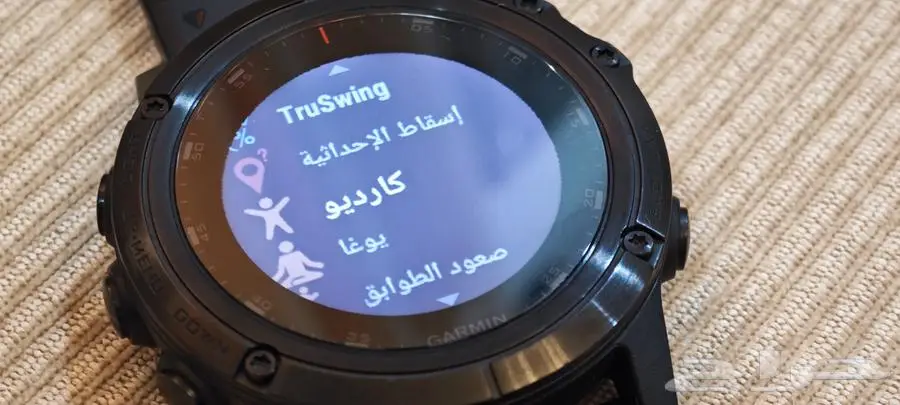 ساعة المحترفين من جارمن للرياضة Garmin Fenix 5X plus 27