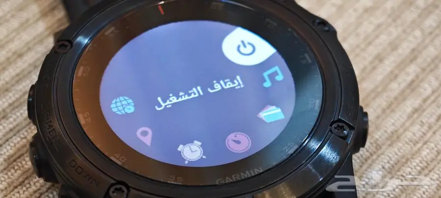 ساعة المحترفين من جارمن للرياضة Garmin Fenix 5X plus 17