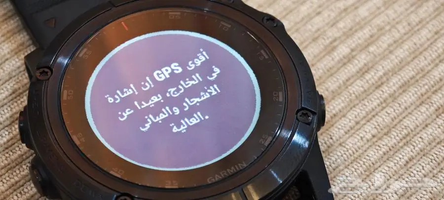 ساعة المحترفين من جارمن للرياضة Garmin Fenix 5X plus 51