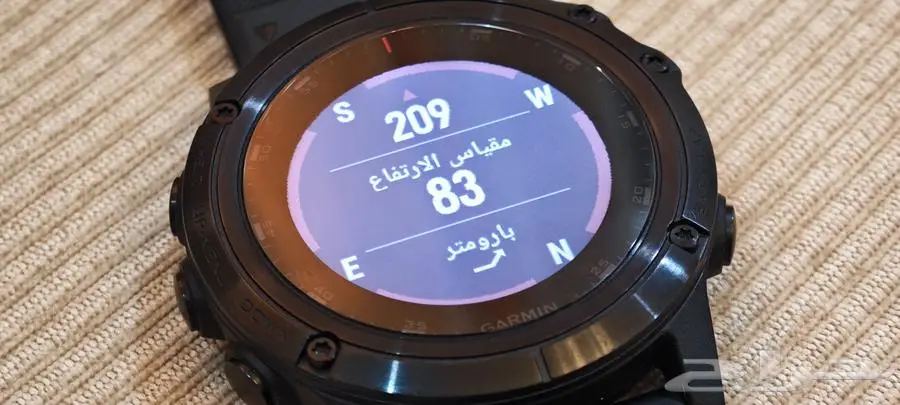 ساعة المحترفين من جارمن للرياضة Garmin Fenix 5X plus 44
