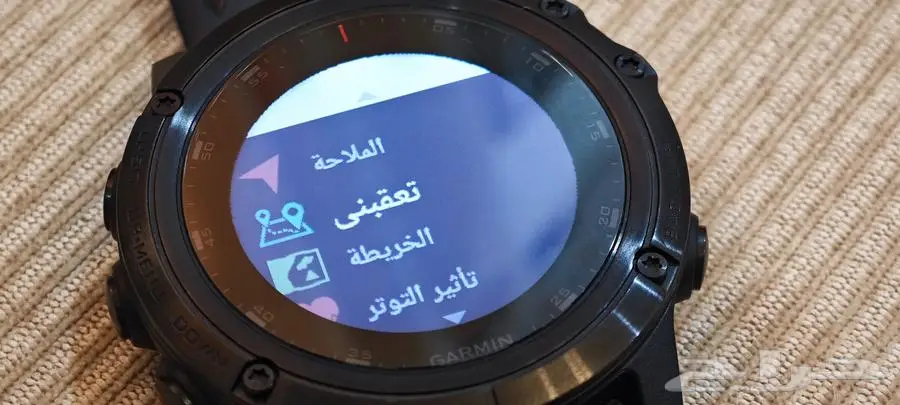 ساعة المحترفين من جارمن للرياضة Garmin Fenix 5X plus 25