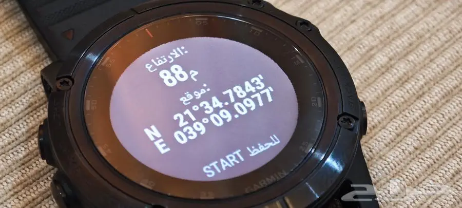 ساعة المحترفين من جارمن للرياضة Garmin Fenix 5X plus 52