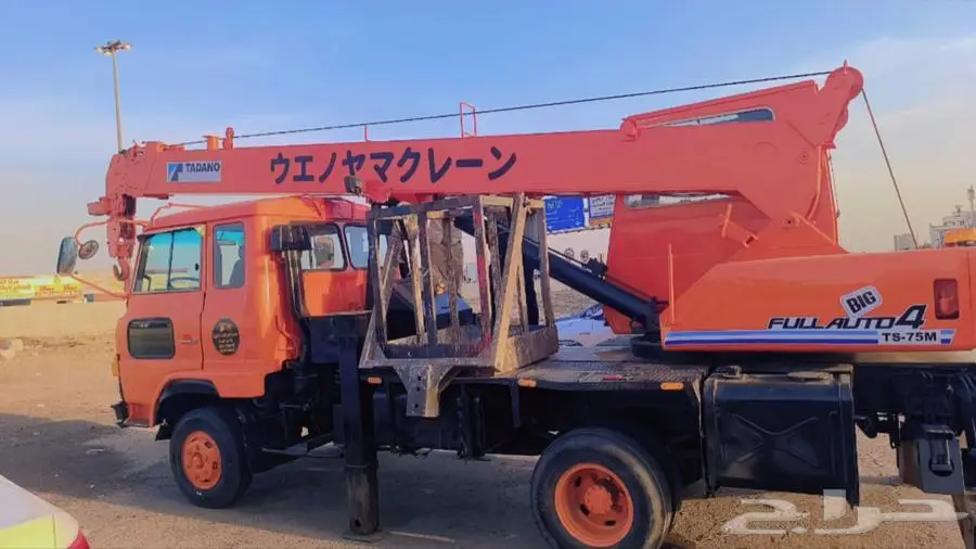 كرين HINO موديل 1991 مجدد بالكامل - حالة ممتازة 2