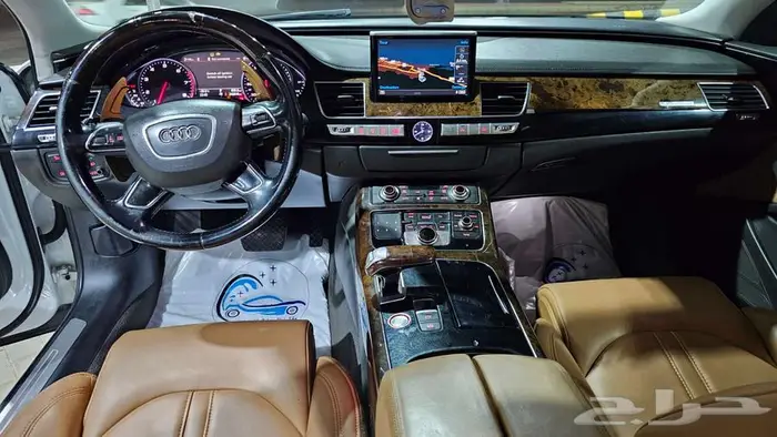 Audi A8L 2015 نظيفة جدا 2