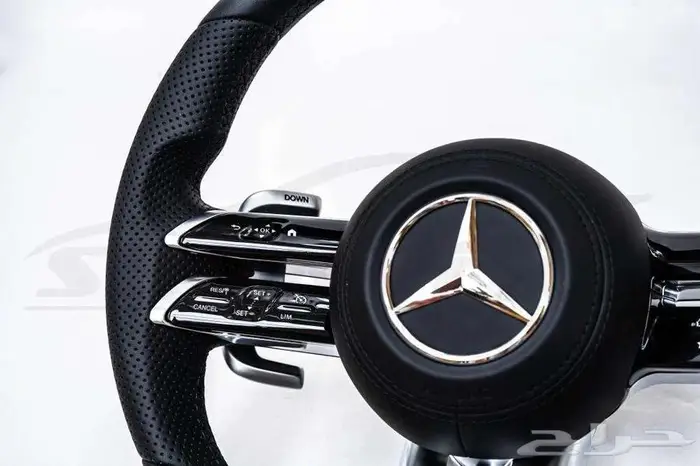 طارة جلد اسود AMG مرسيدس بنز 1