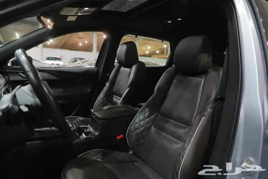 مازدا CX9 فل كامل سيجنيتشر فتحة سقف جلد موديل 2023 9