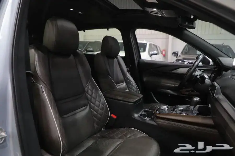 مازدا CX9 فل كامل سيجنيتشر فتحة سقف جلد موديل 2023 15