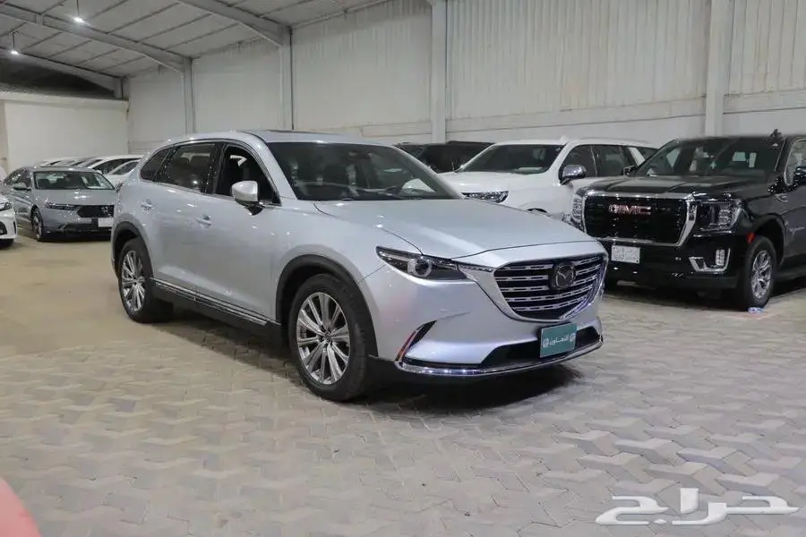 مازدا CX9 فل كامل سيجنيتشر فتحة سقف جلد موديل 2023 0