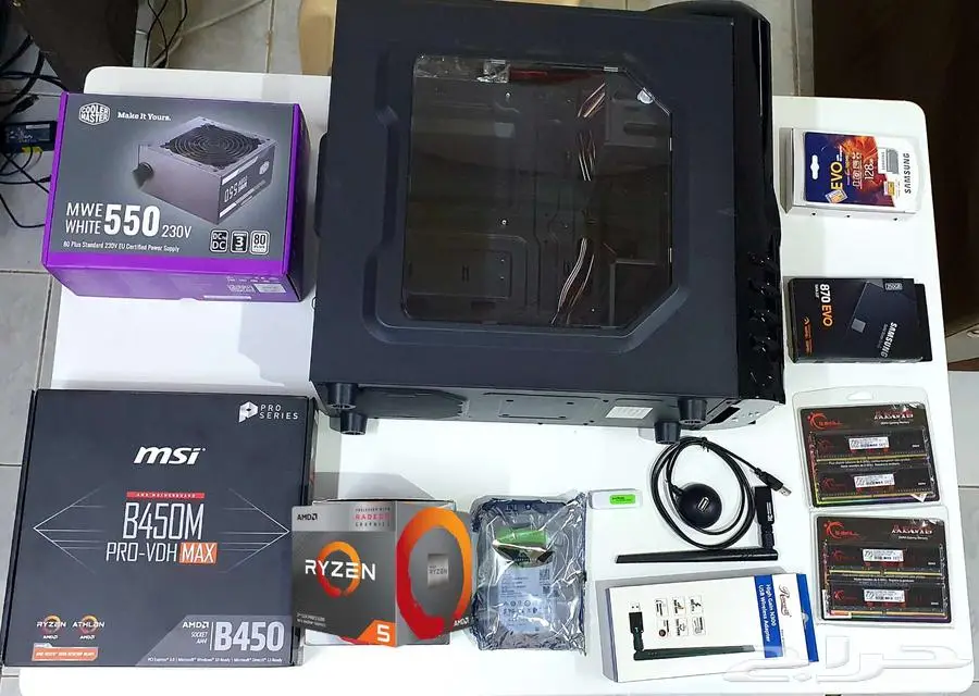 كمبيوتر العاب مع شاشة مع ماوس وكيبورد للبيع gaming pc 0