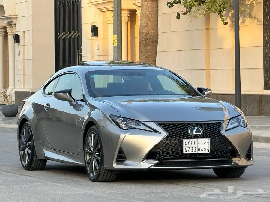 لكزس RC350 F موديل 2020 ممشى 70 الف تشيكات وكاله 27