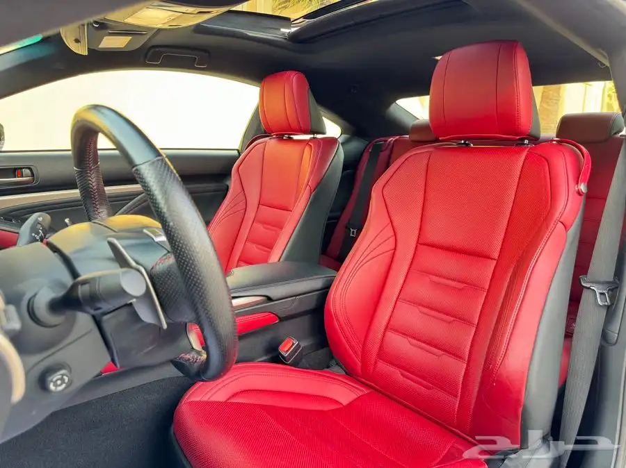 لكزس RC350 F موديل 2020 ممشى 70 الف تشيكات وكاله 30